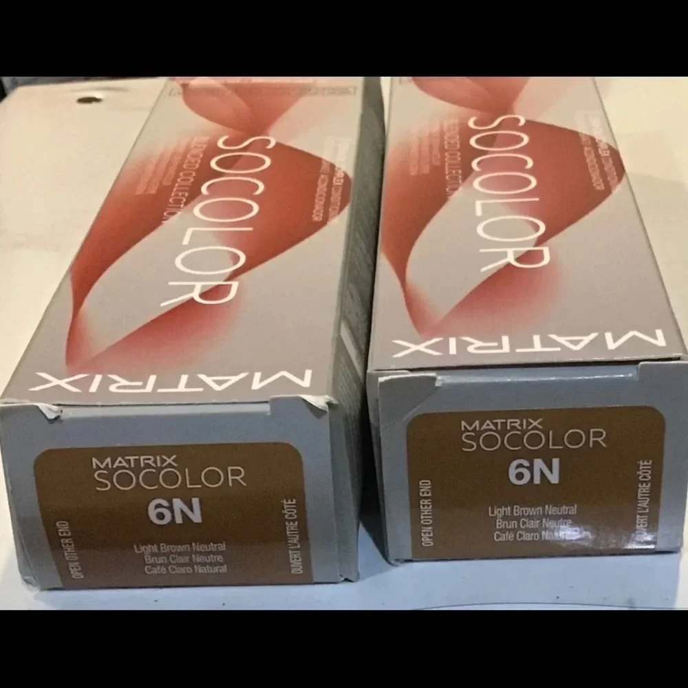 Matrix Socolor 6N Light Brown Natural❤️❤️2 packs